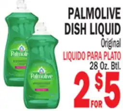 Bravo Supermarkets PALMOLIVE DISH LIQUID offer
