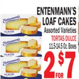 Bravo Supermarkets ENTENMANN'S LOAF CAKES offer
