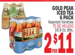 Bravo Supermarkets GOLD PEAK ICED TEA offer