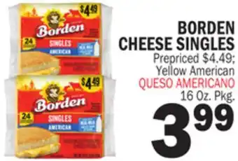 Bravo Supermarkets BORDEN CHEESE offer