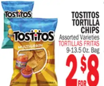 Bravo Supermarkets TOSTITOS TORTILLA CHIPS offer