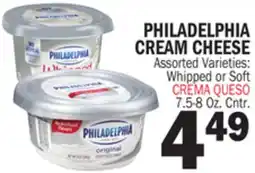 Bravo Supermarkets PHILADELPHIA CREAM CHEESE offer