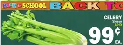 Bravo Supermarkets CELERY Sleeve offer
