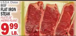 Bravo Supermarkets FLAT IRON STEAK offer