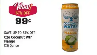 Grocery Outlet Coconut Wtr Mango offer