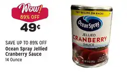 Grocery Outlet Jellied Cranberry Sauce offer