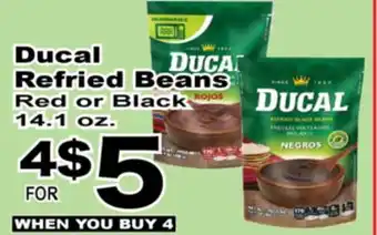 Superior Grocers Ducal Refried Beans offer