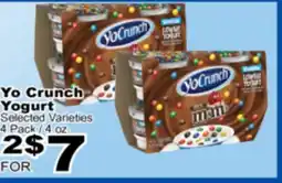 Superior Grocers Yo Crunch Yogurt offer