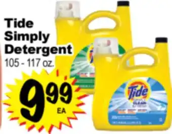 Superior Grocers Tide Simply Detergent offer