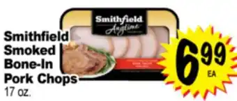 Superior Grocers Smithfield Smoked Bone-In Pork Chops offer