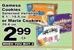 Superior Grocers Gamesa Cookies offer