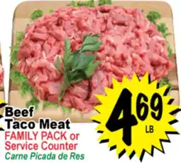 Superior Grocers Beef Taco Meat offer