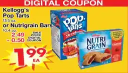 Superior Grocers Kellogg's Pop Tarts 13.5 oz. or Nutrigrain Bars 10.4 oz offer