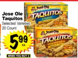 Superior Grocers Jose Ole Taquitos offer