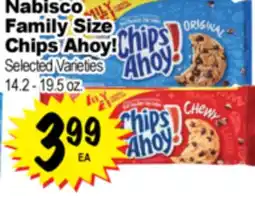 Superior Grocers Nabisco Family Size Chips Ahoy! offer