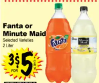 Superior Grocers Fanta or Minute Maid offer