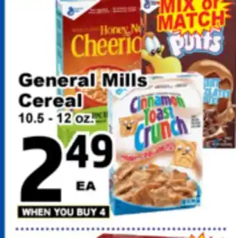 Superior Grocers General Mills Cereal offer