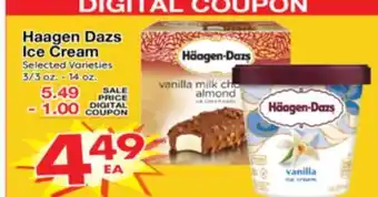 Superior Grocers Haagen Dazs Ice Cream offer