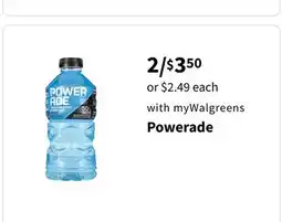 Walgreens Powerade offer