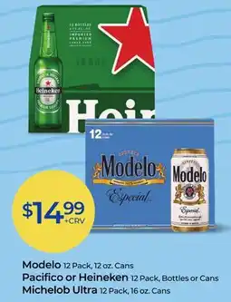 Rite Aid Modelo or Pacifico or Heineken or Michelob Ultra offer