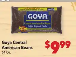 Vallarta Supermarkets Goya Central American Beans offer