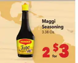Vallarta Supermarkets Maggi Seasoning offer