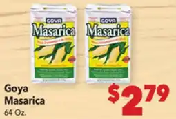 Vallarta Supermarkets Goya Masarica offer