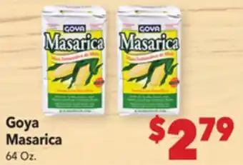 Vallarta Supermarkets Goya Masarica offer