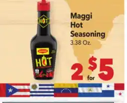 Vallarta Supermarkets Maggi Hot Seasoning offer