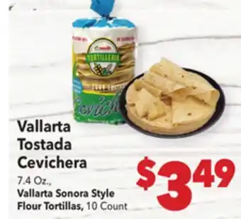 Vallarta Supermarkets Vallarta Tostada Cevichera offer