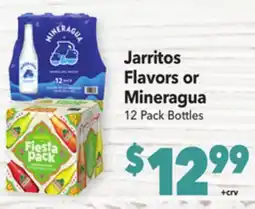 Vallarta Supermarkets Jarritos Flavors or Mineragua offer
