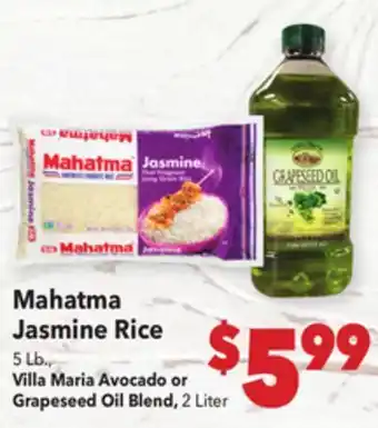 Vallarta Supermarkets Mahatma Jasmine Rice offer