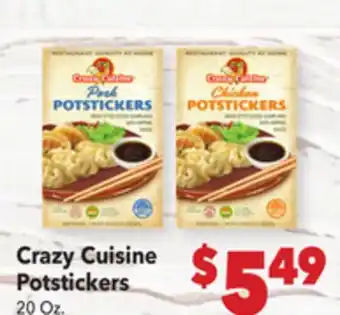 Vallarta Supermarkets Crazy Cuisine Potstickers offer