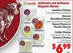 Vallarta Supermarkets Asadero Cheese offer
