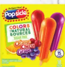 Vallarta Supermarkets Popsicle Ice Pops offer