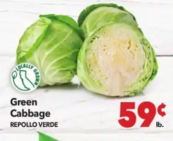 Vallarta Supermarkets Green Cabbage / REPOLLO VERDE offer