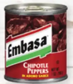 Vallarta Supermarkets Embasa Chipotle Peppers offer
