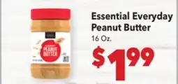 Vallarta Supermarkets Essential Everyday Peanut Butter offer