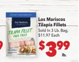 Vallarta Supermarkets Los Mariscos Tilapia Fillets offer