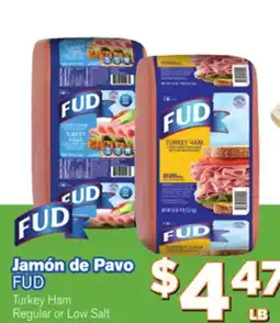El Super Fresh FUD Turkey Ham offer