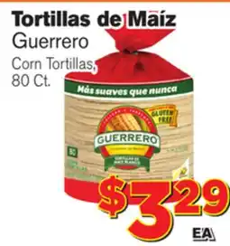 El Super Fresh Guerrero Corn Tortillas offer