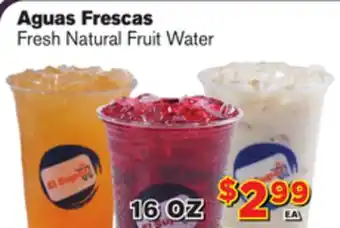 El Super Fresh Frescas Fresh Natural Fruit offer