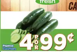 El Super Fresh Cucumbers offer