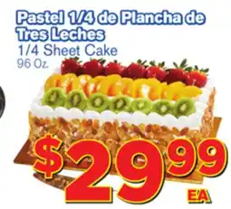 El Super Fresh Tres Leches 1/4 Sheet Cake offer