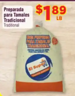 El Super Fresh Preparada para Tamales Traditional offer