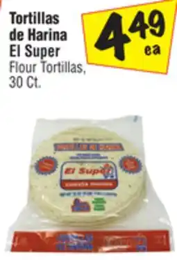 El Super Flour Tortillas offer
