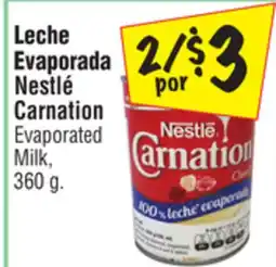 El Super Carnation Evaporated Milk offer