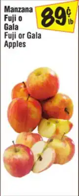 El Super Fuji or Gala Apples offer