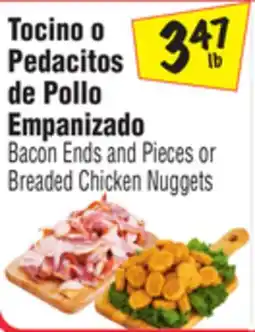 El Super Bacon Ends and Pieces or Breaded Chicken Nuggets offer