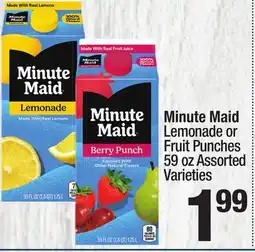 Super King Markets Minute Maid Lemonade or Fruit Punches offer